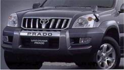 Защита бампера. Toyota Land Cruiser Prado