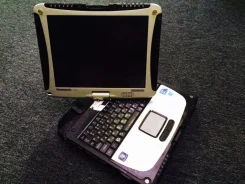 Panasonic Toughbook CF-19. 10.4", 1 200,0����, ��� 8 ��, ���� 150���, WiFi, Bluetooth, ����������� �� 15��. ����