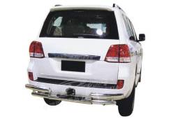 Защита бампера. Toyota Land Cruiser