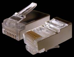 Коннекторы RJ-45.