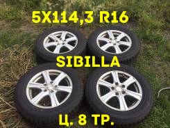 Topy Sibilla. 6.5x16, 5x114.30, ET53, ЦО 73,0 мм.