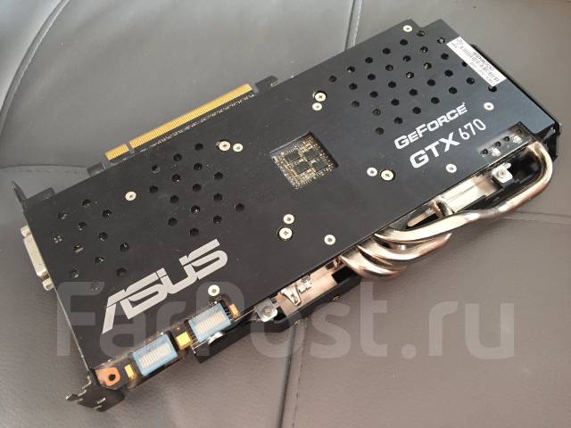 ASUS Geforce GTX 670 1137Mhz PCI E 3.0 2048Mb 6008Mhz 256 bit HDMI 9 000