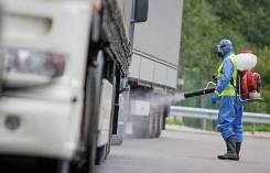Санитарная обработка автотранспорта Дезинфекция транспорта