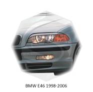 Реснички на фары BMW 3 серия E46 1998-2006г во Владивостоке Накладка на фару. BMW 3-Series, E46, E46/2, E46/2C, E46/3, E46/4, E46/5