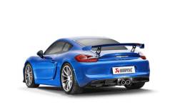 Выхлопная система. Porsche Cayman, 981