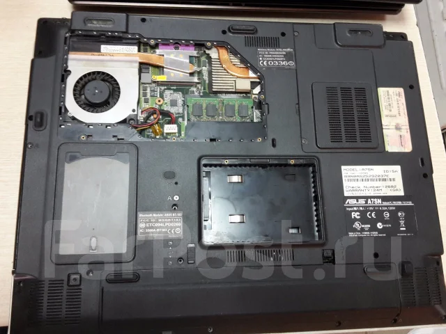 Asus A7Sn. 17", ��� 512 ��, WiFi: 1, Bluetooth: 1 ����