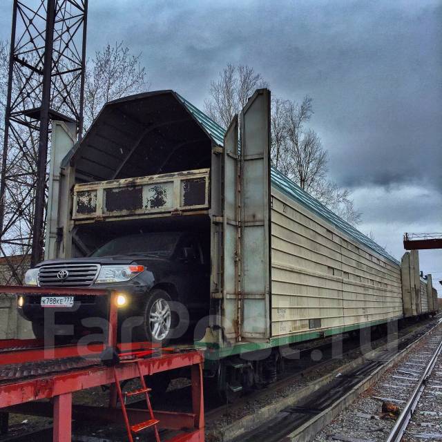 Отправка автомобиля жд транспортом