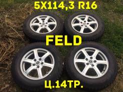 Литье FEID 5x114,3 R16 БП по РФ (100% с Японии). 6.5x16", 5x114.30, ET39