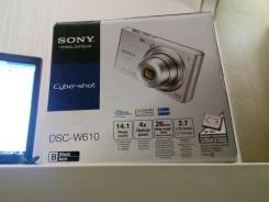 Sony Cyber-shot DSC-W610. 10 - 14.9 Мп, зум: 4х