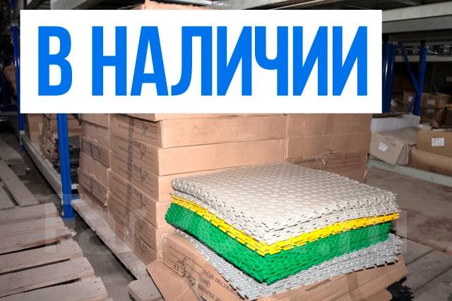 Резиновое напольное покрытие Унидор в технических помещениях, в наличии.  Цена: 2 000₽ во Владивостоке