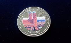 Уганда. Мюнхен. 1 000 шиллингов 1994 года. Большая красивая монета! В