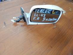 Зеркало заднего вида боковое. Toyota Tercel, EL41, NL40, EL45, EL43 Toyota Corsa, EL41, NL40, EL43, EL45 Двигатели: 5EFHE, 1NT, 4EFE, 5EFE