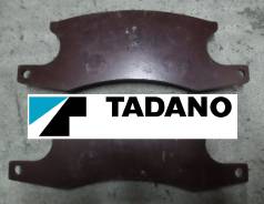 Колодка тормозная. Kobelco Kato Locatelli Komatsu Tadano Caterpillar Terex Grove Case