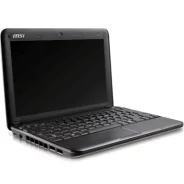 MSI. 10", 1,6����, ��� 1024 ��, ���� 80���, WiFi, Bluetooth, ����������� �� 1��. ����