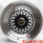 BBS Super RS. 9.0x17, 4x100.00, 4x114.30, ET30, ЦО 73,1 мм.