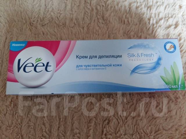 Veet крем-спрей для депиляции для чувствительной кожи 150 мл