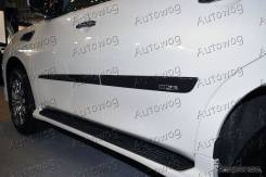 Порог пластиковый. Nissan Patrol, Y62