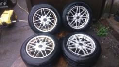 Колеса 215/55R16 bridgestone 5х114,3 4х114,3. 8.0x16 4x114.30, 5x114.30 ET38 ЦО 72,0 мм.