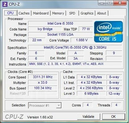 Intel Core i5-3550 ����