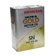 Honda. Вязкость 5W-40, синтетическое