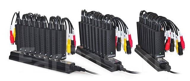 Устройство оцифровки видео (старых видеокассет) USB плата видеозахвата ...