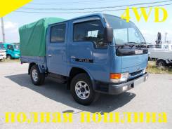 Nissan Atlas. 4WD. борт 1,5 тонны + съемный тент, 3 200 куб. см., 1 500 кг.