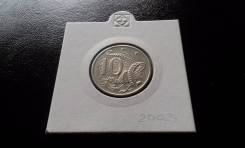 Австралия. 10 центов 2002 года. Флора.