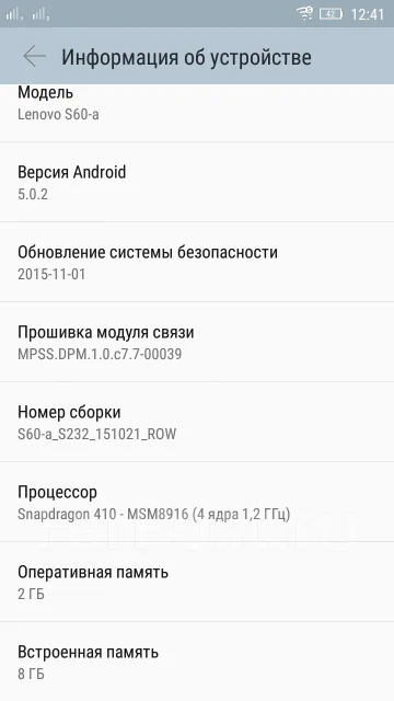 Lenovo S60. �/� ����