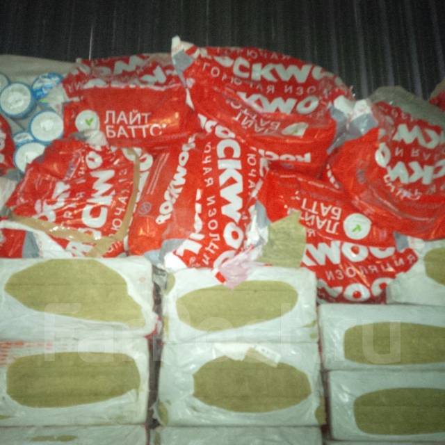 Минплита минвата rockwool, в наличии. Цена: 2 000₽ в Хабаровске