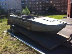 Обь-3. Год: 2000 год, длина 4,68 м., двигатель подвесной, 50,00 л.с., бензин