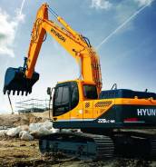 Hyundai R220LC. Экскаватор -9S (на болотной гусенице), 0,92 куб. м.
