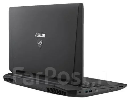 Asus ROG G750JM. 17.3", 2,5����, ��� 8 ��, ���� 1 000���, WiFi: 1, Bluetooth: 1, ����������� �� 4��. ����