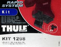 Крепёжный комплект для багажника Thule 1298 Lexus RX 300, 5-dr SUV, 03-, Toyota Harrier, 5-dr SUV, 03-