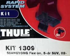 Крепёжный комплект для багажника Thule 1309 SsangYong Rexton, 5-dr SUV, 02-