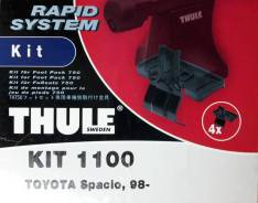 Крепёжный комплект для багажника Thule 1100 Toyota Spacio, 98-