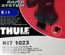 Крепёжный комплект для багажника Thule 1023 (Nissan Bluebird, 4-dr sedan, 96-; Nissan Primera, 4-dr sedan, 97-01; Nissan Primera, 4-dr hatcback, 97-01...