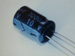 Конденсатор 1000мкФ 10В 1000 mkF мкФ 10 v в 1000mkF 10V новый производ