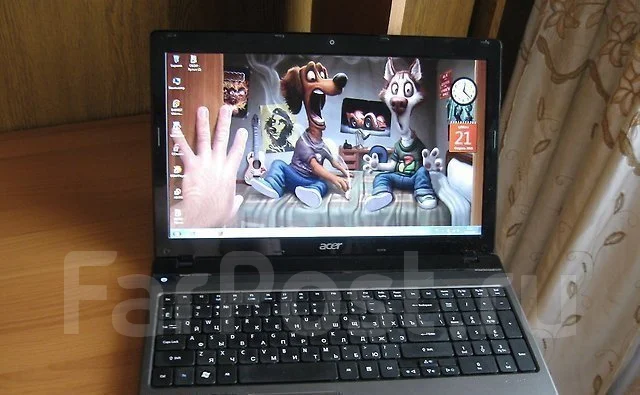 Acer Aspire 5349. 15.6", 2,3����, ��� 4 ��, ���� 500���, WiFi: 1, ����������� �� 6��. ����