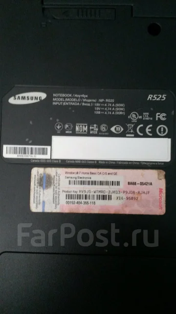 Samsung R525 ����
