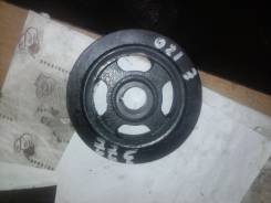 Шкив коленвала. Toyota Corolla, ZZE150, ZZE141, ZZE120, ZZE121, ZZE111, ZZE112 Toyota Corolla Verso, ZNR10, ZNR11, ZZE121 Toyota Auris, ZZE150 Toyota...
