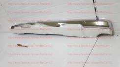 Накладка на бампер. Toyota Land Cruiser Prado, TRJ125, TRJ12, GDJ150W, GDJ151W, TRJ150, TRJ120, KDJ150L, GRJ150W, TRJ120W, GRJ151W, TRJ150W, GDJ150L...