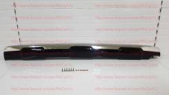 Накладка на бампер. Toyota Land Cruiser Prado, TRJ125, TRJ12, GDJ150W, GDJ151W, TRJ150, TRJ120, KDJ150L, GRJ150W, TRJ120W, GRJ151W, TRJ150W, GDJ150L...