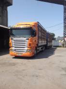 Scania. Автопоезд R380, 2007г., МКПП + прицеп Sommer, 12 498 куб. см., 27 996 кг.