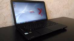 Toshiba Satellite C850-D8K. 15.6", 2,1 ГГц, ОЗУ 4096 Мб, диск 500 Гб, WiFi, Bluetooth, аккумулятор на 3 ч.