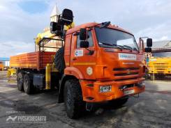 КМУ КАМАЗ 43118 + SOOSAN SCS736LII верх. упр., 2015. КМУ Камаз 43118 + Soosan SCS736LII верх. упр., 400 куб. см., 350 кг., 19 м.
