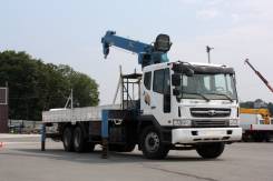 Daewoo Novus. 6х4 КМУ DY1506 7 тонн, 11 051 куб. см., 11 500 кг.