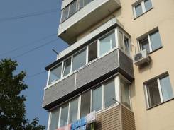 Остекление балконов.