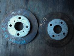 Диск тормозной. Toyota Corolla, AE100G, AE100 Двигатель 5AFE