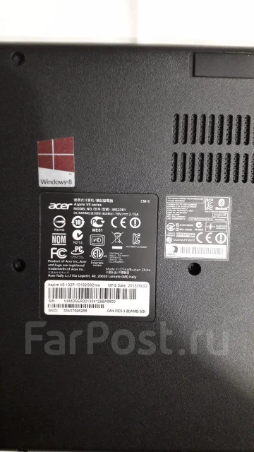 Acer Aspire V5. ���� 500���, WiFi: 1, Bluetooth: 1 ����