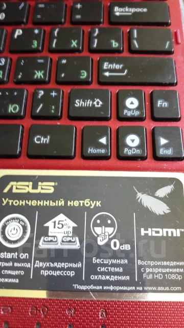Asus Eee PC X101CH. 10.1", 16����, ��� 1024 ��, ���� 320���, WiFi: 1, Bluetooth: 1, ����������� �� 4��. ����